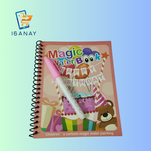 Reusable Kids Magic Water Drawing Book