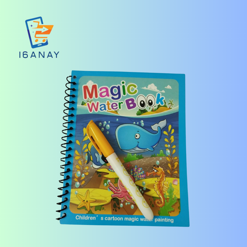 Reusable Kids Magic Water Drawing Book